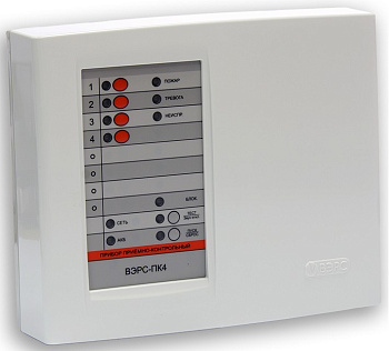 ВЭРС-ПК 4П - прибор приемно-контрольный охранно-пожарный