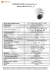 AHD-H022.1(2.8)_V.2 купольная внутренняя мультиформатная камера видеонаблюдения Optimus
