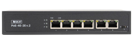 SKAT PoE-4E-2Е v.2  неуправляемый коммутатор
