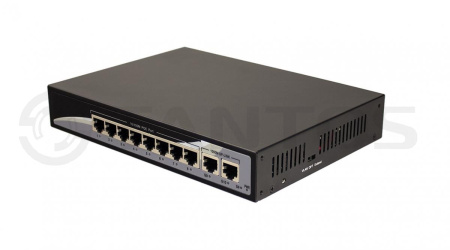 TSn-8P10V 10-ти портовый POE-коммутатор Tantos