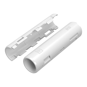 PR13.02444 муфта разборная d16 мм белая (10шт/500шт уп/кор) Промрукав