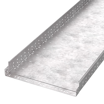 PR16.13130 лоток перфорированный Профи HDZ 600х100х3000 (2,0 мм) (6 м/уп) Промрукав