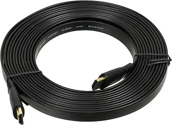 Кабель аудио-видео High Speed ver.1.4 HDMI (m)/HDMI (m) 5м. позолоч.конт. черный