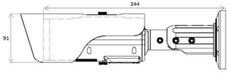 RVi-4TVC-400L25/M1-AT тепловизионная цилиндрическая камера видеонаблюдения RVi