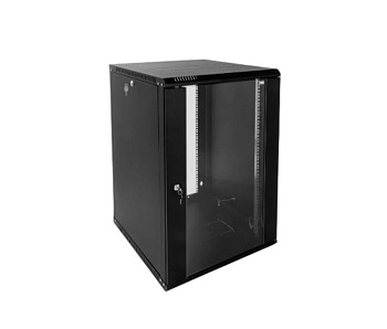 ШРН-Э-12.500-9005 шкаф телекоммуникационный настенный разборный дверь стекло ЦМО