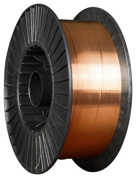 Проволока СВ 08Г2С d=0,8 мм (омедненная) кассета 5 кг