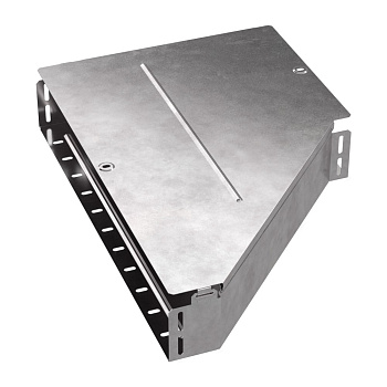 PR16.0702 Переходник левый с крышкой Стандарт 600х300х100 Промрукав