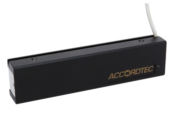 ML-200K-3 Premium Black с планкой (черный) Замок электромагнитный ACCORDTEC
