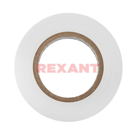Изолента 15мм х 25м белая REXANT(09-2101)