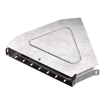 PR16.0613 Угол горизонтальный 45 градусов с крышкой Стандарт 400х50 Промрукав PR16.0613 Угол горизонтальный 45 градусов с крышкой Стандарт 400х50 Промрукав