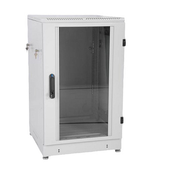 ШТК-М-18.6.8-1ААА шкаф телекоммуникационный напольный дверь стекло ЦМО