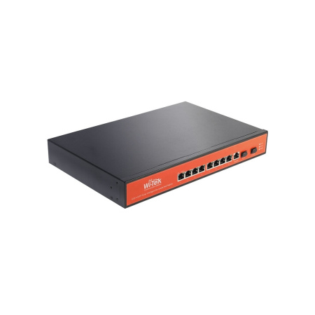 WI-PMS310GF-UPS v2 коммутатор управляемый L2 с функцией UPS,подзарядка от солн.панели 8PoE+2хSFP, SNMP, Wi-Tek