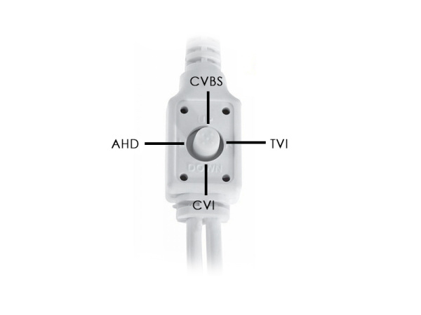 AHD-H025.0(2.8-12)_V.2 купольная внутренняя мультиформатная камера видеонаблюдения Optimus
