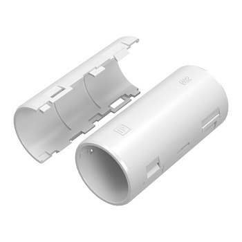 PR13.02516 муфта разборная d32 мм белая (5шт/210шт уп/кор) Промрукав