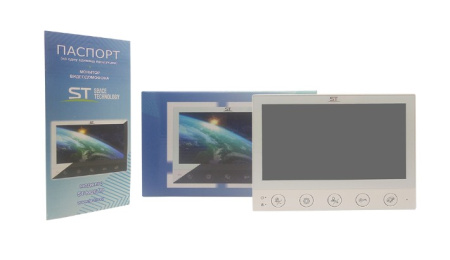 ST-M207/7 (M) БЕЛЫЙ монитор домофона Space Technology