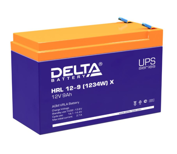 Аккумулятор Delta HRL 12-9 (1234W) Х
