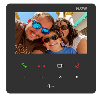 F-VI-3321IPWE1 IP видеодомофон 4.3“ с WI-FI iFlow