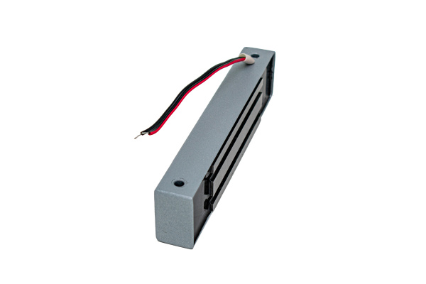 ML-180K с уголком (серебряный металлик) замок электромагнитный AccordTec