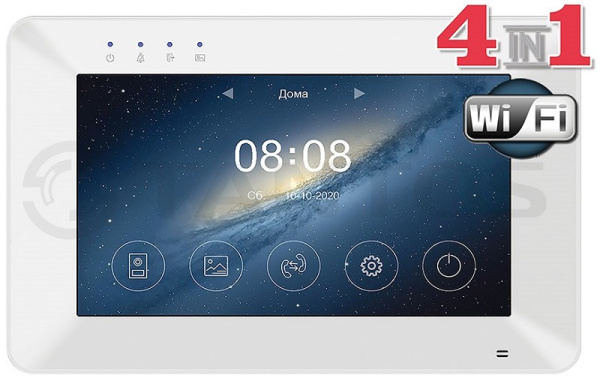 Rocky HD Wi-Fi монитор цветного видеодомофона Tantos