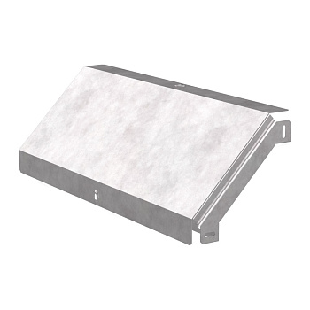 PR16.0589 Угол вертикальный внешний 90 градусов с крышкой Стандарт 600х50 Промрукав