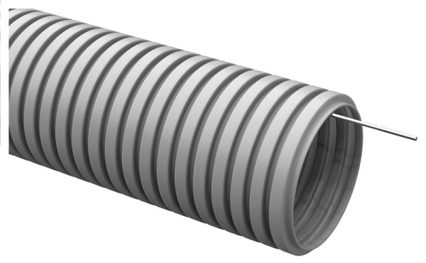 CTG20-50-K41-015I труба гофрированная ПВХ d=50 мм с зондом (15 м/бухта) IEK