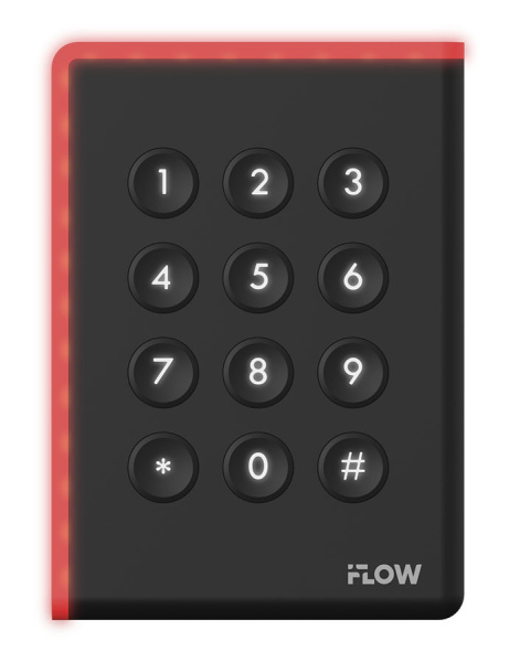 F-KD-4408PMK считыватель Mifare карт с механической клавиатурой iFlow