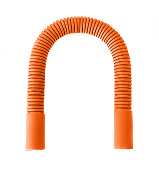 PR13.02469 поворот гибкий гофрированный универсальный оранжевый d20 мм (5шт/225шт уп/кор) Промрукав