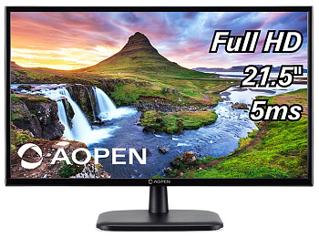 Монитор Aopen 21.5" 22CV1Qbi черный VA LED 5ms 16:9 HDMI Mat 250cd UM.WC1EE.003