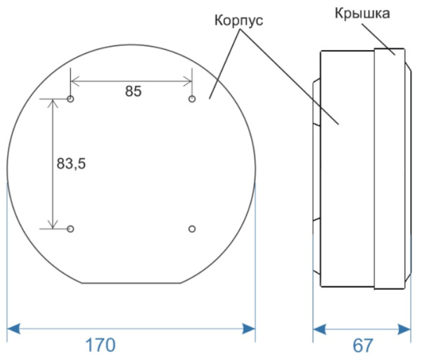 Sonar SCS-110M акустическая система настенная (громкоговоритель) Sonar