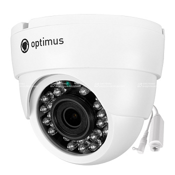 EL IDp4.0(2.8)P_V.3 внутренняя купольная IP-камера видеонаблюдения Optimus