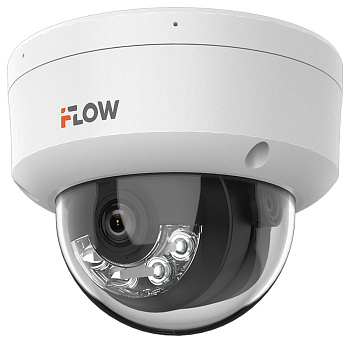 F-IC-2422C2MS(2.8mm) (Аналог DS-2CD2123G2-LIS2U(2.8mm)) 2Мп уличная купольная IP-камера видеонаблюдения iFlow