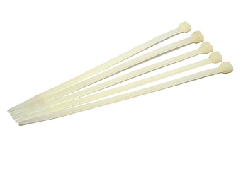 Стяжки 3,6x150 мм белые (100 шт/уп) Optimus