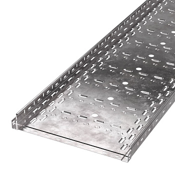 PR16.0017 лоток перфорированный Стандарт 500х50х3000 (1,0 мм) (6 м/уп) Промрукав