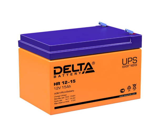 Аккумулятор Delta HR 12-15