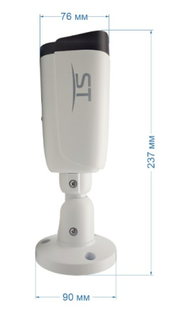 ST-VK5527 PRO STARLIGHT TOWN уличная всепогодная IP-камера видеонаблюдения с встроенным микрофоном Space Technology 