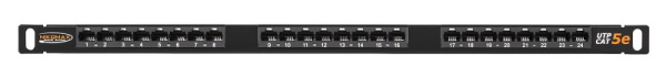 NMC-RP24UD2-HU-BK патч-панель NIKOMAX 19", 0,5U
