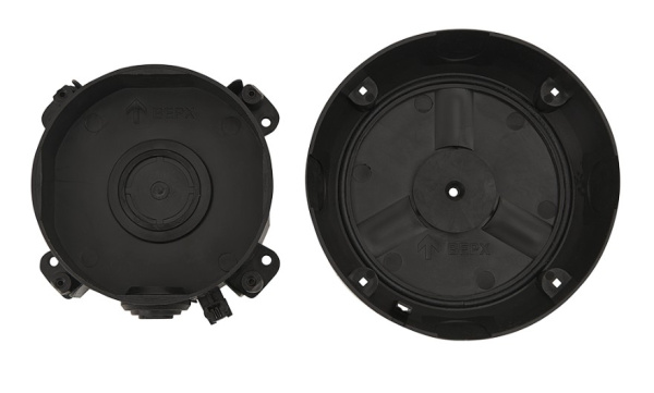МК-2 PRO (черная) монтажная коробка для установки и подключения уличных видеокамер SLT