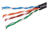 UTP4-CAT5e (24 AWG) CADENA кабель медный, внешний, черный, (305 м/бухта)