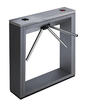 PERCo-TTD-03.2G турникет тумбовый эл/мех, для эксплуатации внутри помещений, темно-серый цвет PERCo