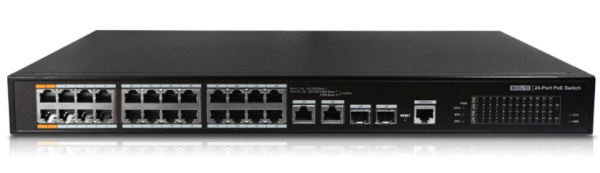 SW-224 коммутатор 24-портовый управляемый с РоЕ Болид