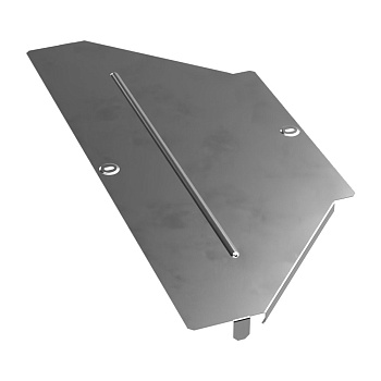 PR16.5982 Крышка переходника симметричного Стандарт INOX (AISI 304) 600х300 (0,8 мм) Промрукав