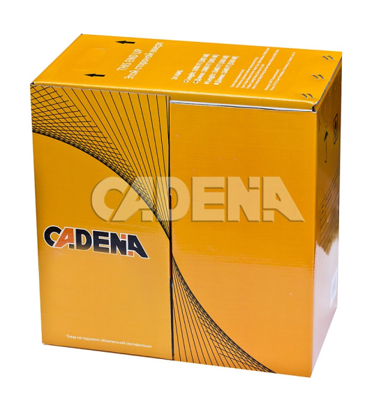 UTP4-CAT5e (24 AWG) CADENA кабель медный, внешний, черный, (305 м/бухта)