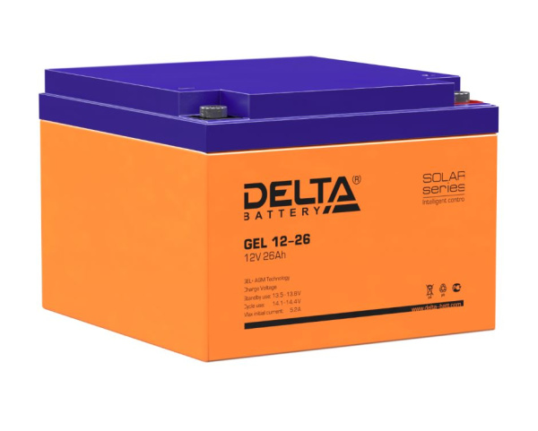 Аккумулятор Delta GEL 12-26