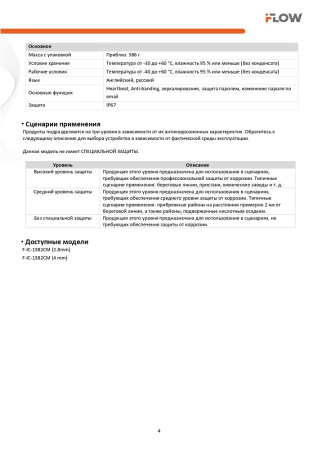 F-IC-1382CM(2.8mm) (Аналог DS-I853M(2.8mm)) 8Мп уличная IP-камера с гибридной Smart-подсветкой и встроенным микрофоном iFlow