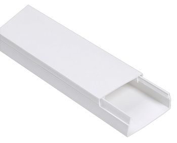 ECOLINE кабель-канал 40х16х2000 белый (30м) IEK CKK11-040-016-1-K01
