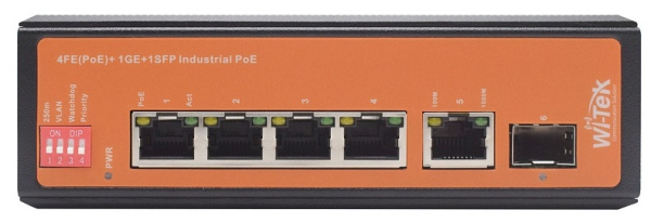 WI-PS206GF-I промышленный неуправляемый коммутатор Wi-Tek
