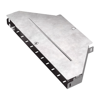 PR16.0670 Переходник симметричный с крышкой Стандарт 600х300х50 Промрукав PR16.0670 Переходник симметричный с крышкой Стандарт 600х300х50 Промрукав