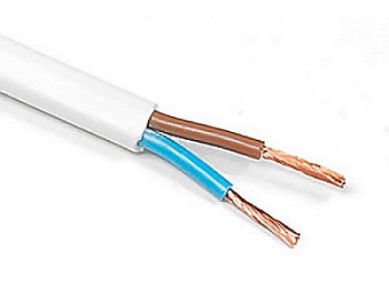 ШВВП 2х0,5 Кабель, провод с многопроволочными 2 жилами с поливинилхлоридной изоляцией, ; номинальное напряжение: 0,66 кВ; -40 до +50 оС.