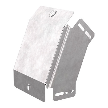 PR16.0555 Угол вертикальный внешний 45 градусов с крышкой Стандарт 150х80 Промрукав