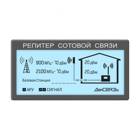 DS-900/2100-20 v.5956 Комплект усиления сотовой связи 900/2100 МГц